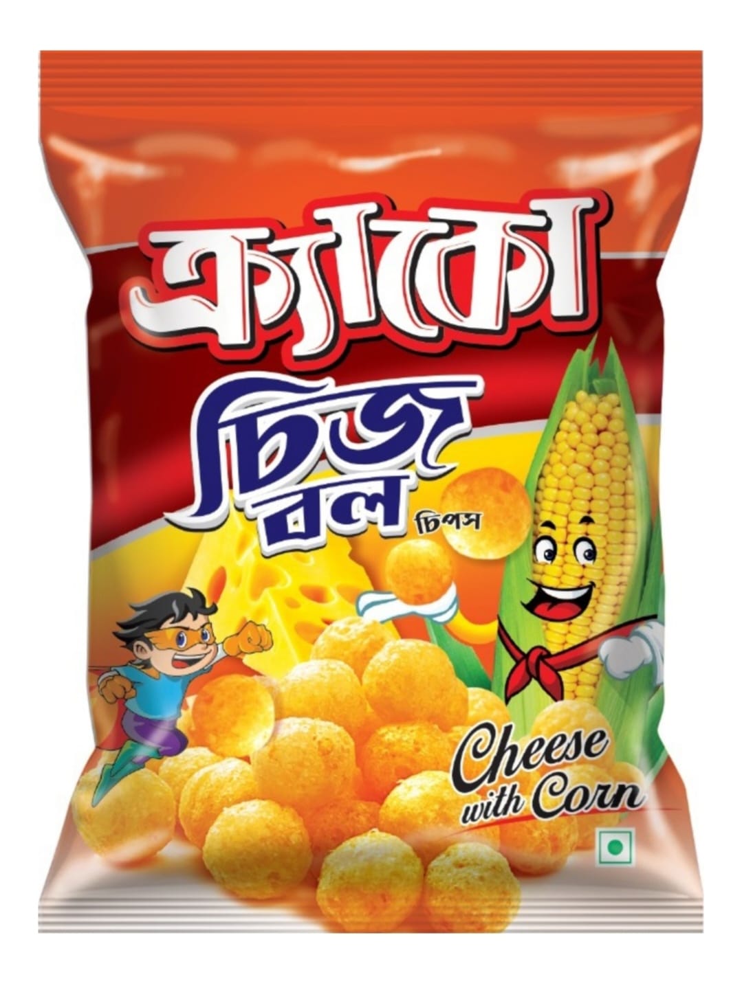 চিজবল ।ChijBall Chips 1 Poli